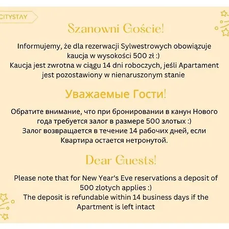 Citystay Chmielna Apartament Gdańsk